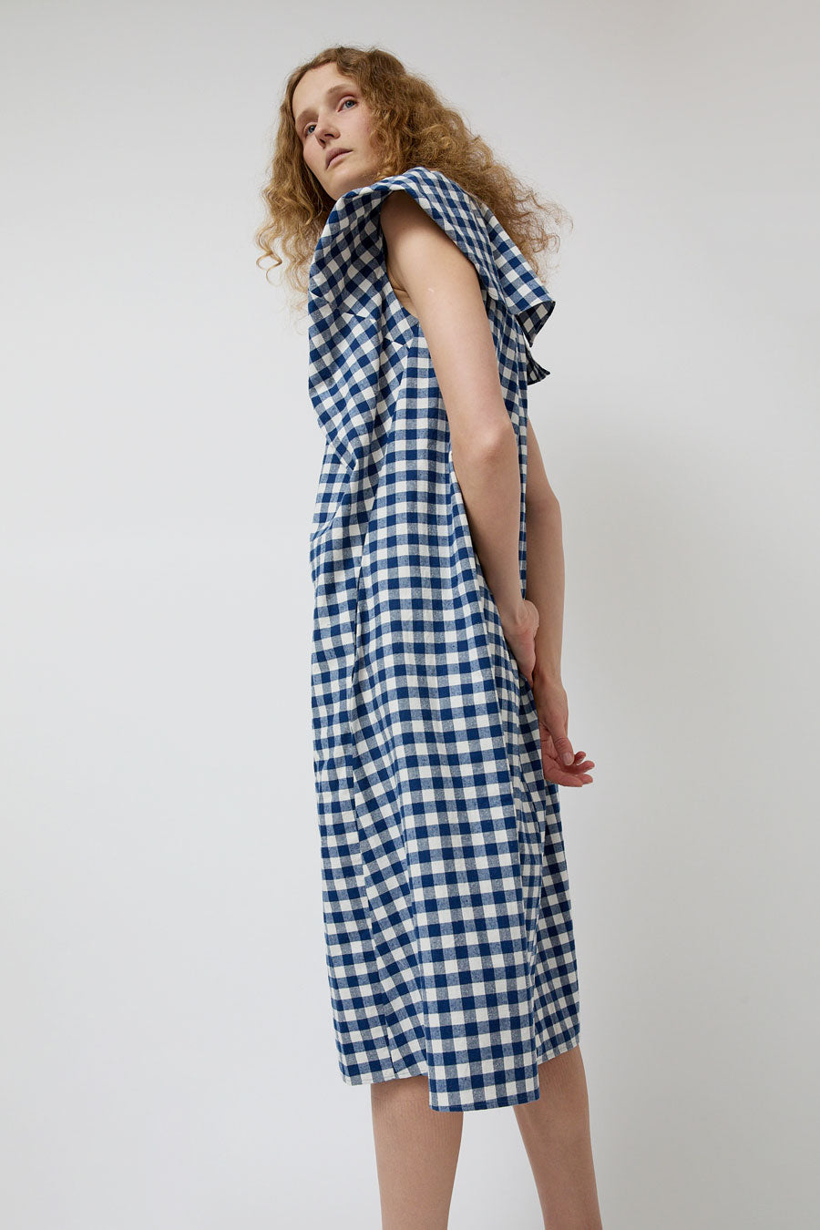 Atelier Delphine Cacie Dress in Gingham