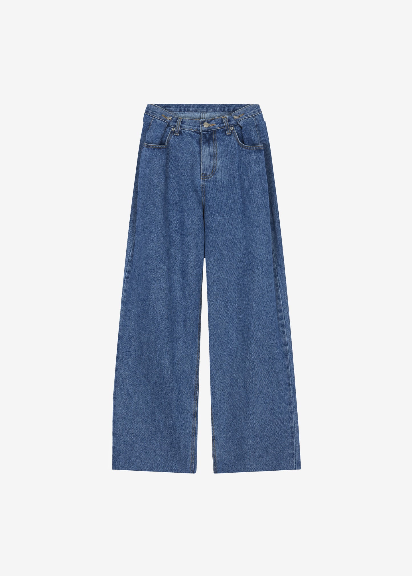 Hayla Denim Pants - Medium Wash