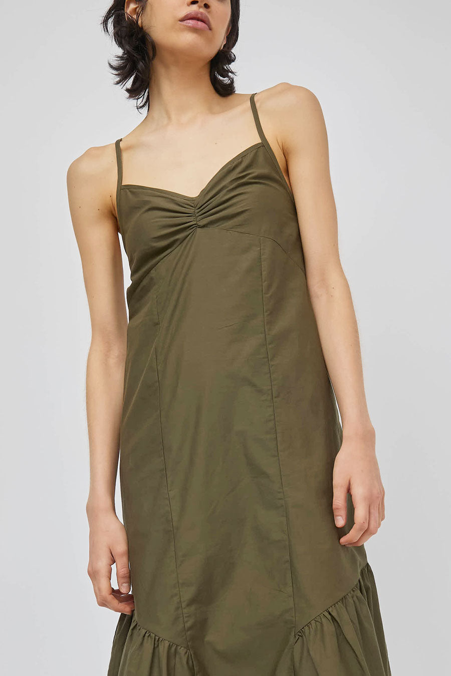 M Patmos Katie Dress in Olive