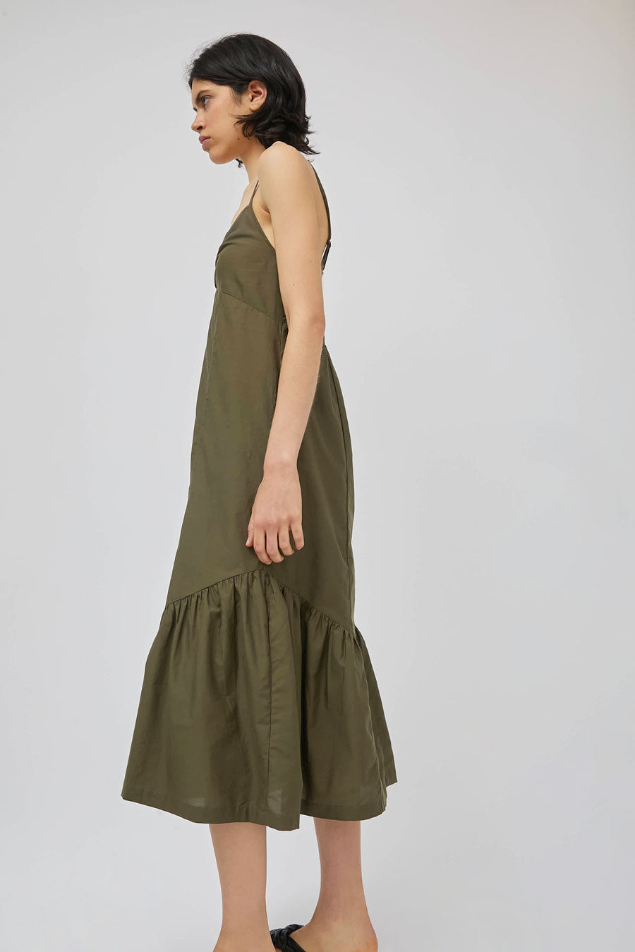 M Patmos Katie Dress in Olive