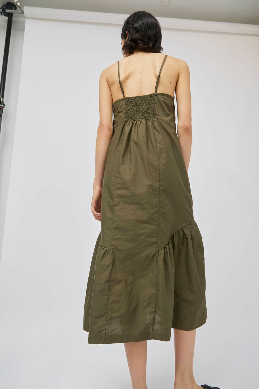 M Patmos Katie Dress in Olive