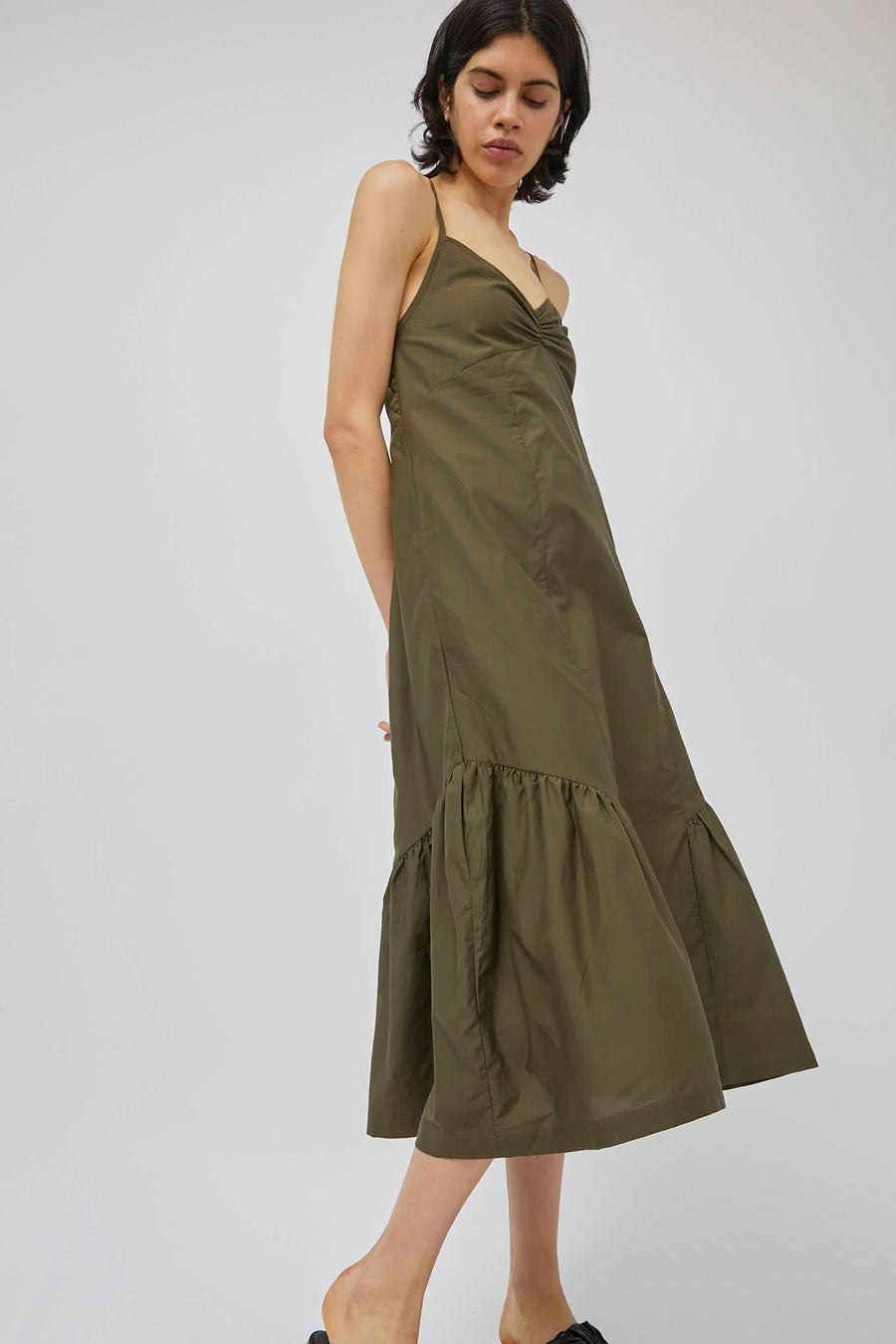 M Patmos Katie Dress in Olive