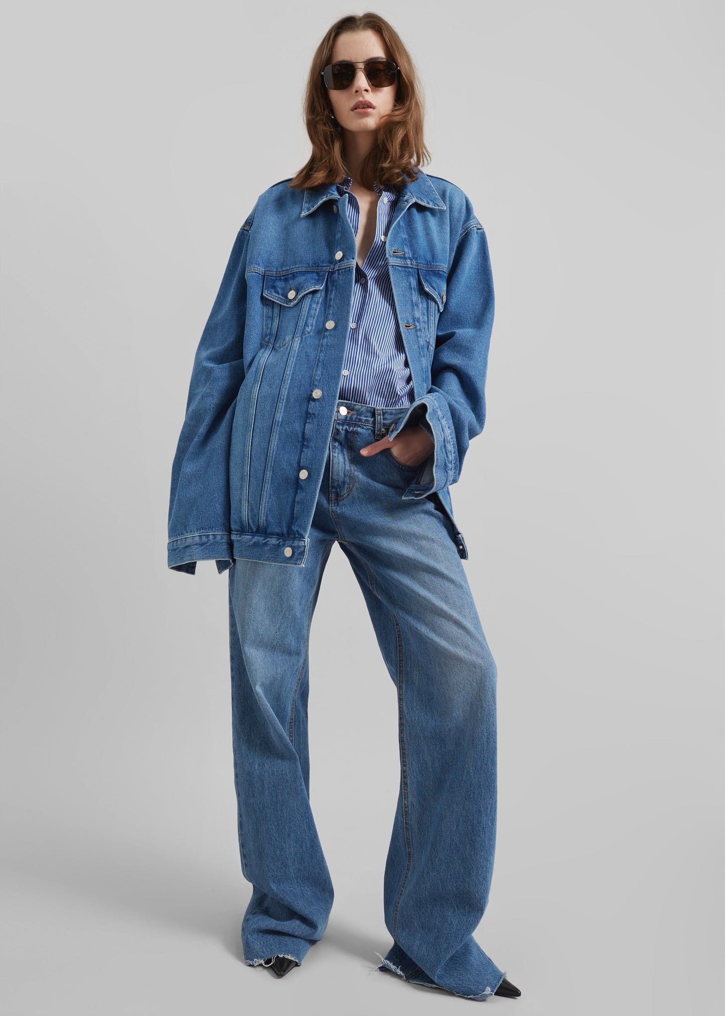 Marden Denim Jacket - Medium Wash