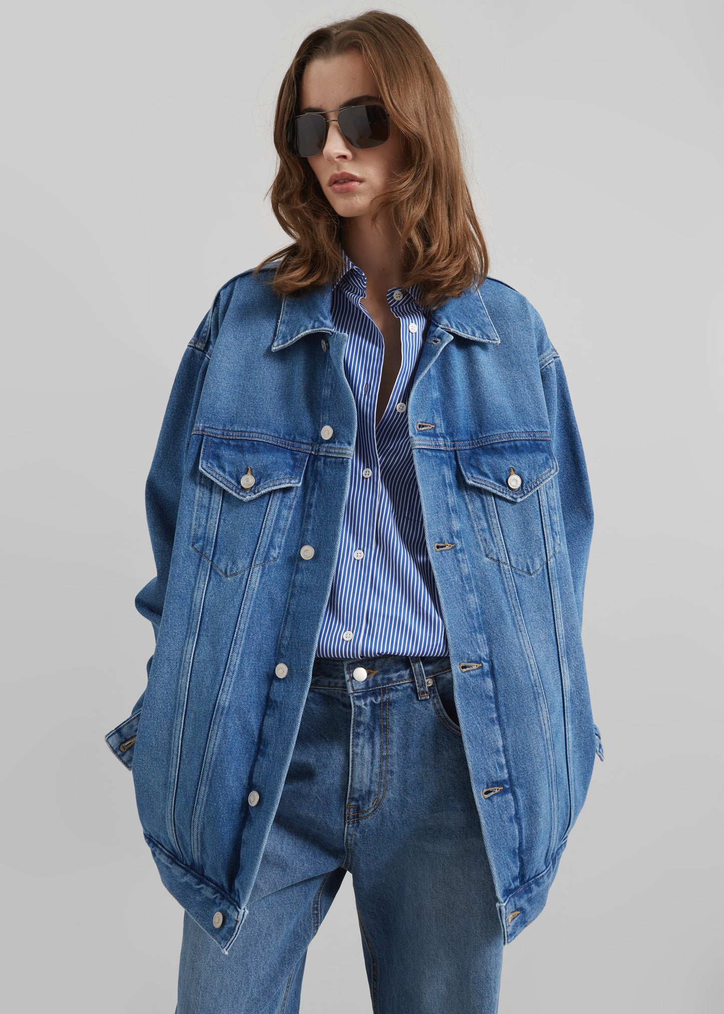 Marden Denim Jacket - Medium Wash