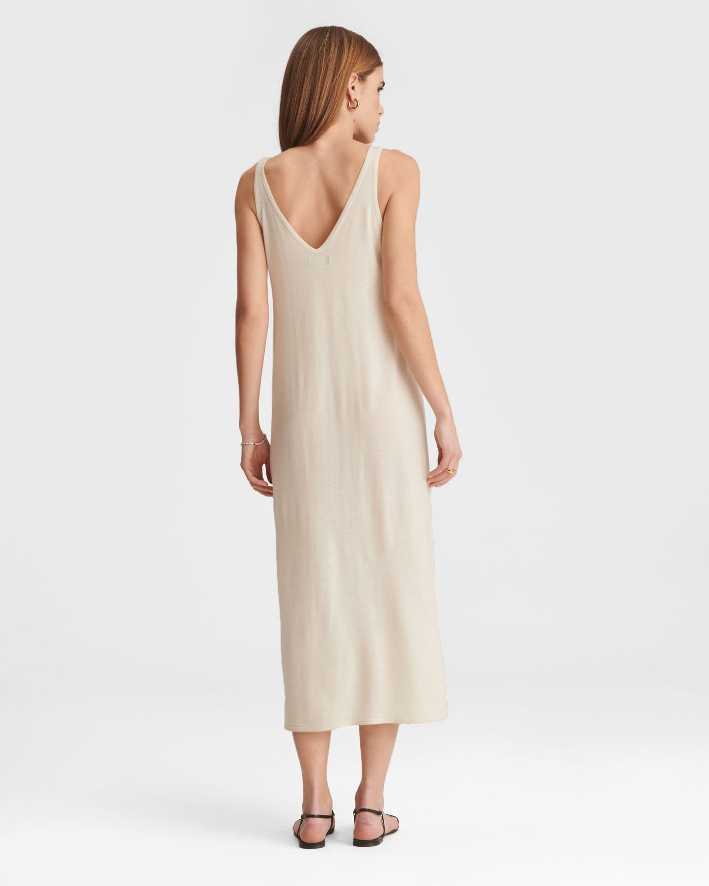 Super Fine Cashmere Tank Dress