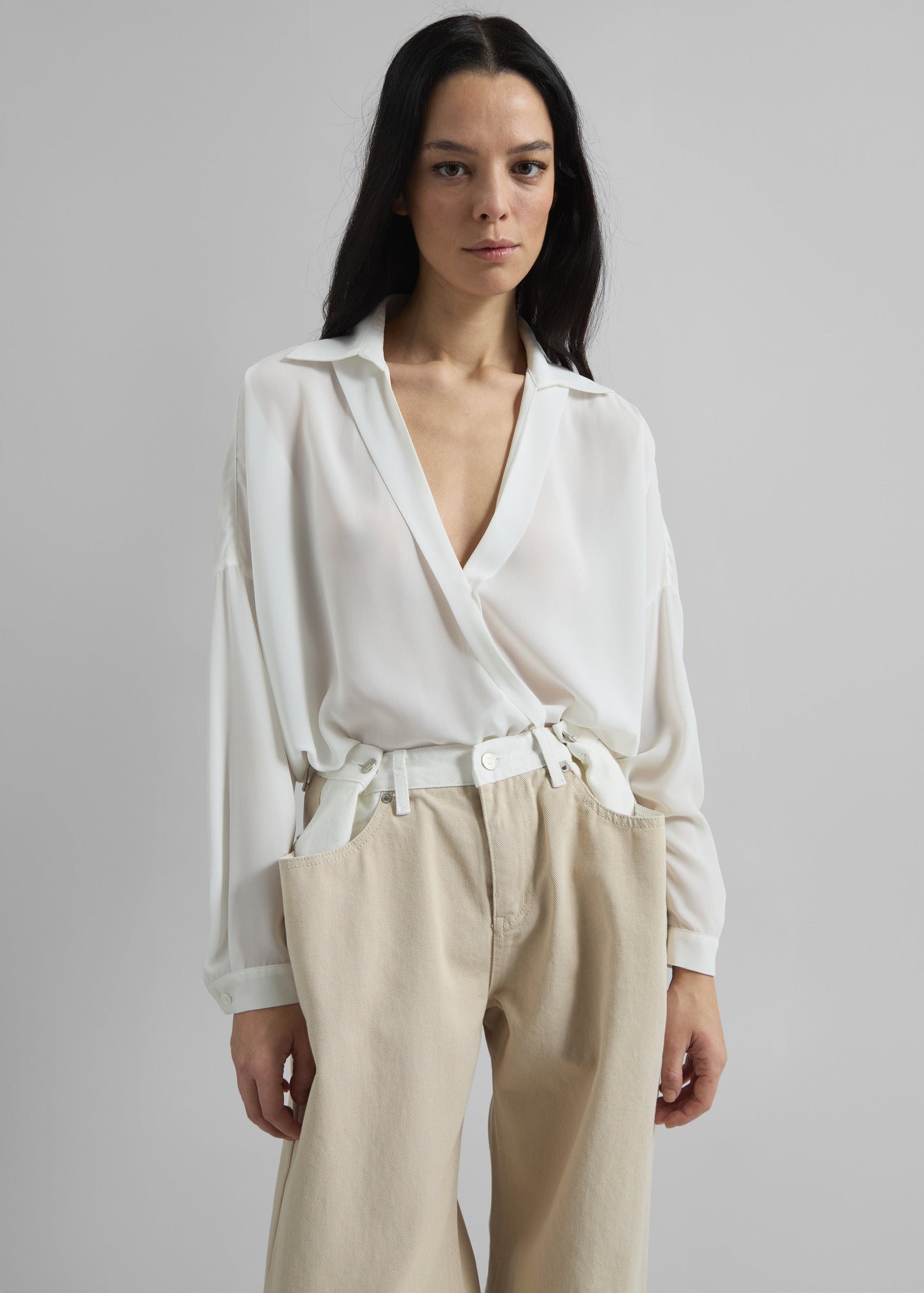 Roseau Blouse - White