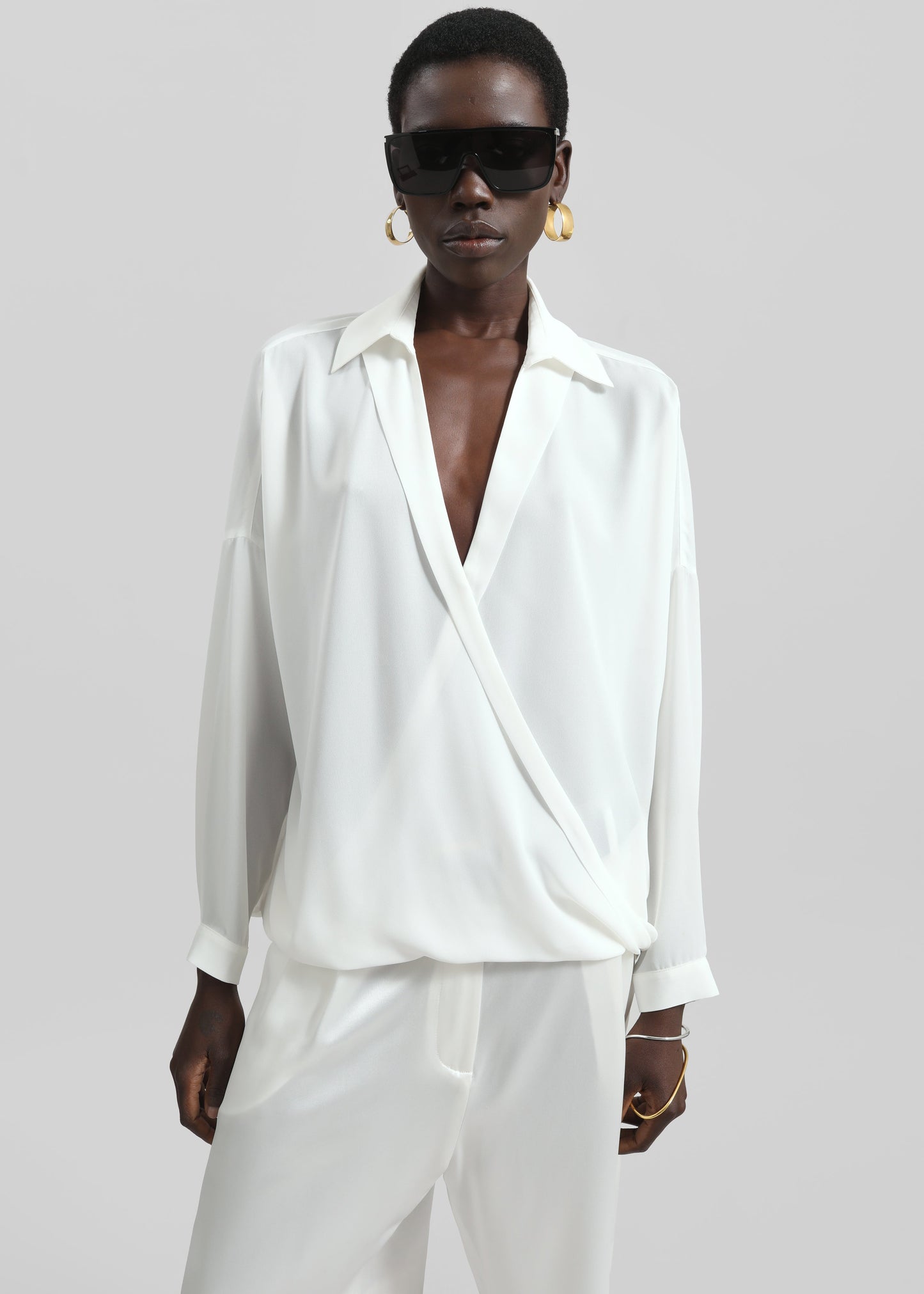 Roseau Blouse - White