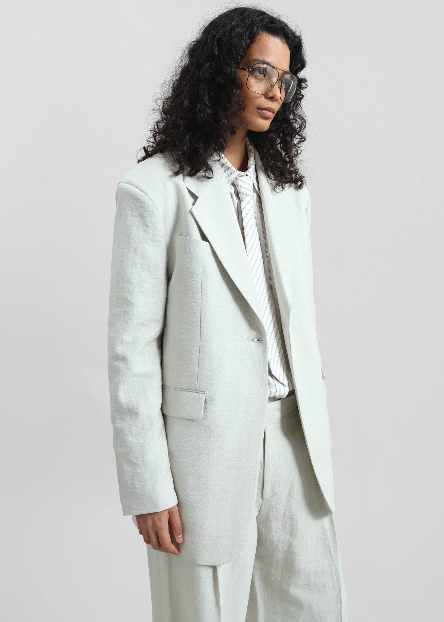 Yasmine Oversized Blazer - Mint