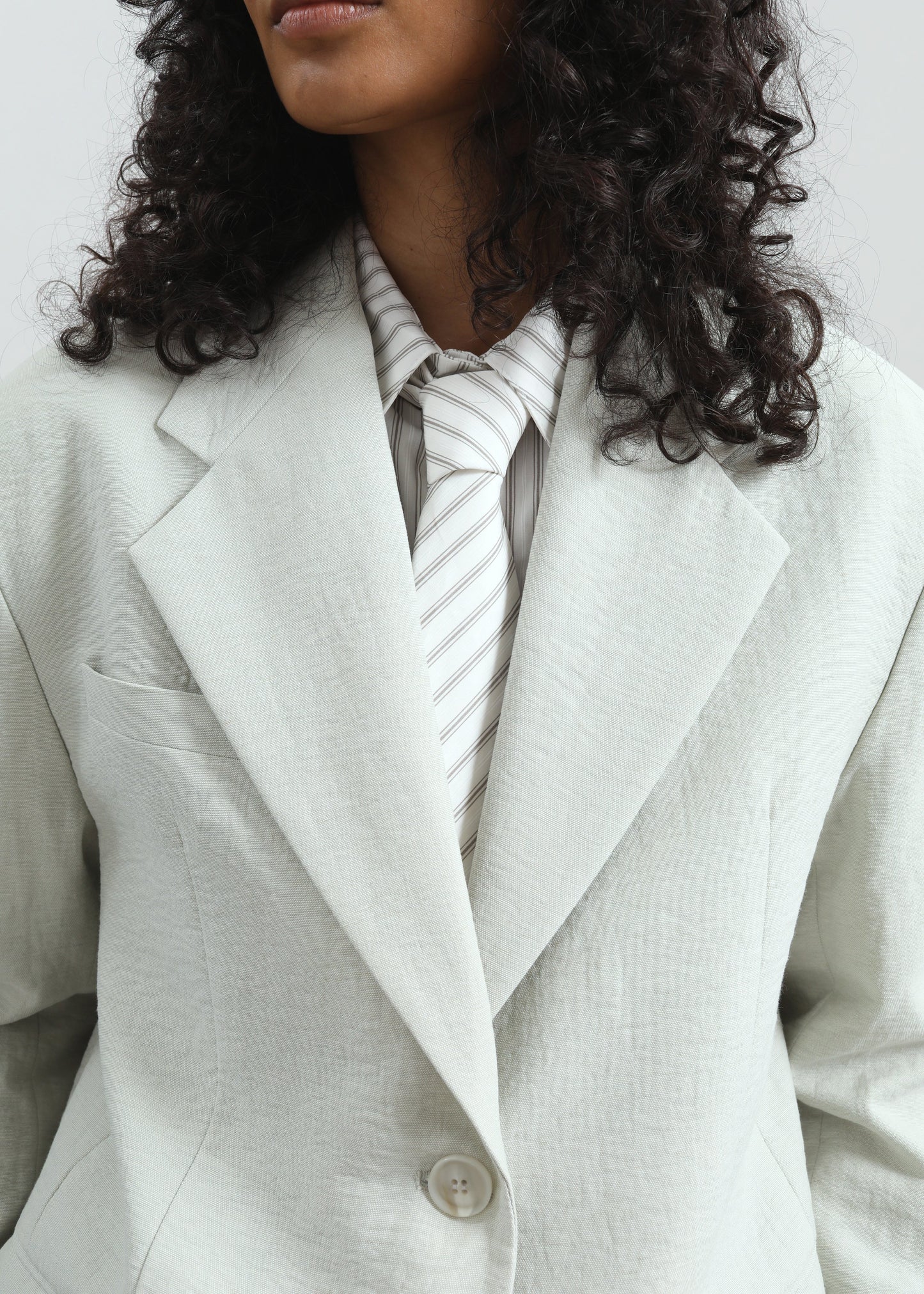 Yasmine Oversized Blazer - Mint