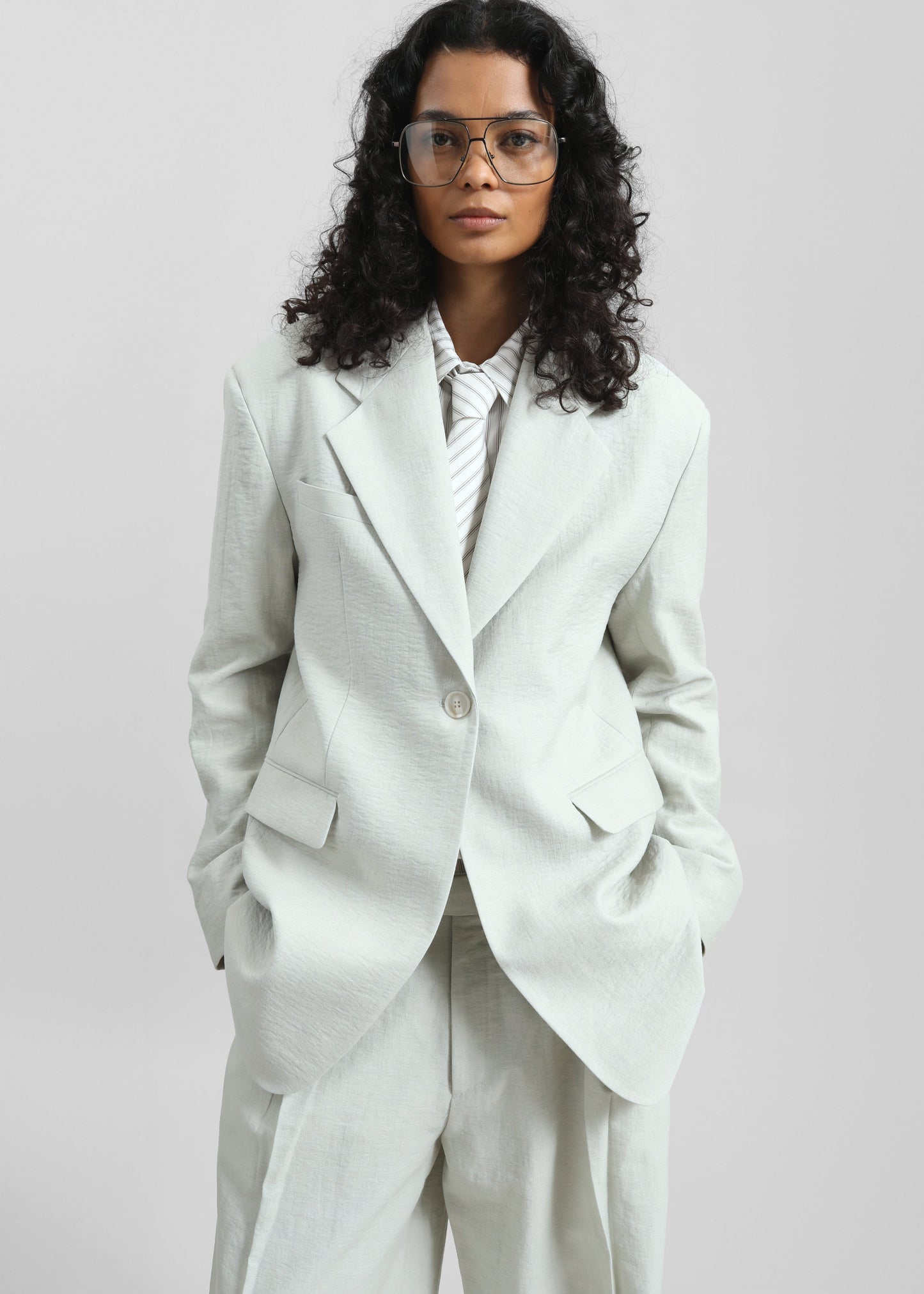 Yasmine Oversized Blazer - Mint
