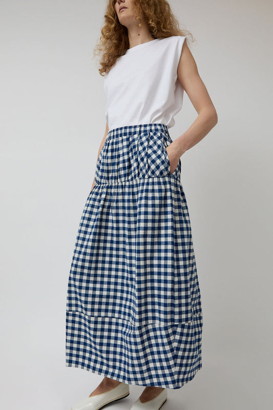 Atelier Delphine Bethany Skirt in Gingham