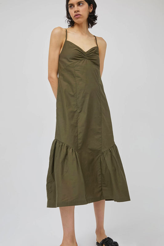 M Patmos Katie Dress in Olive