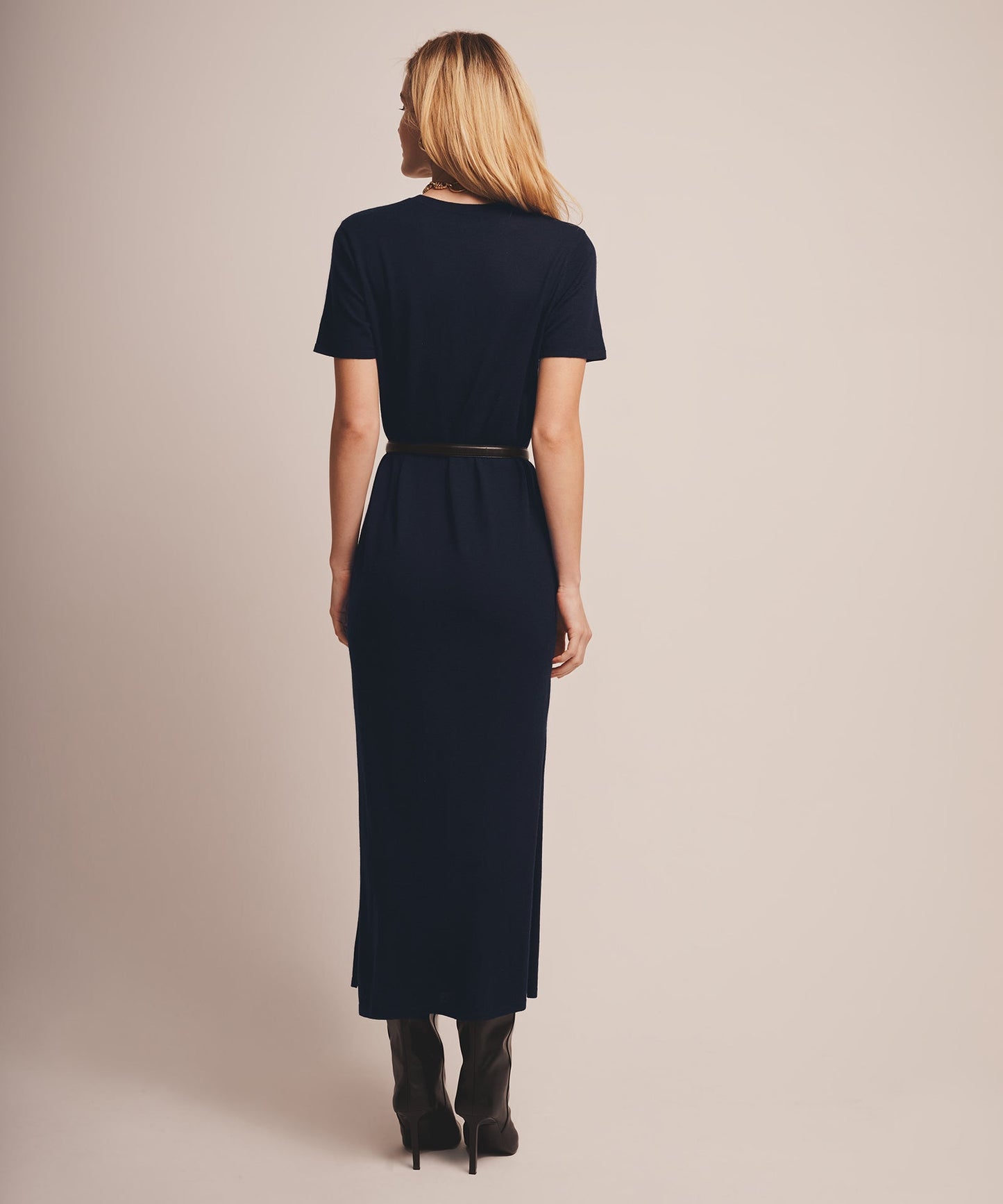 Super Fine Cashmere T-Shirt Dress