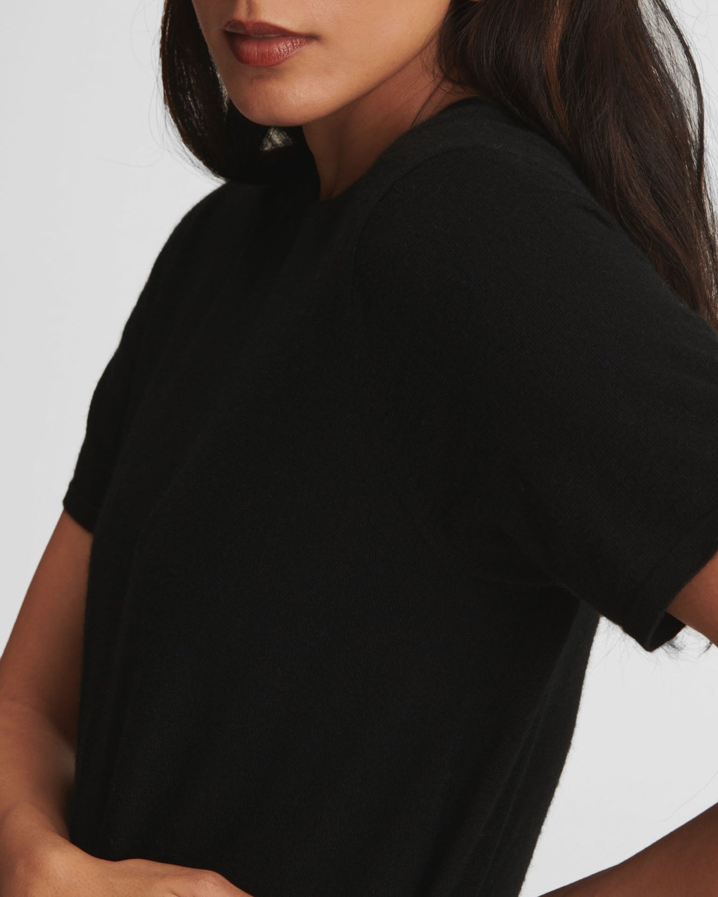 Super Fine Cashmere T-Shirt Dress