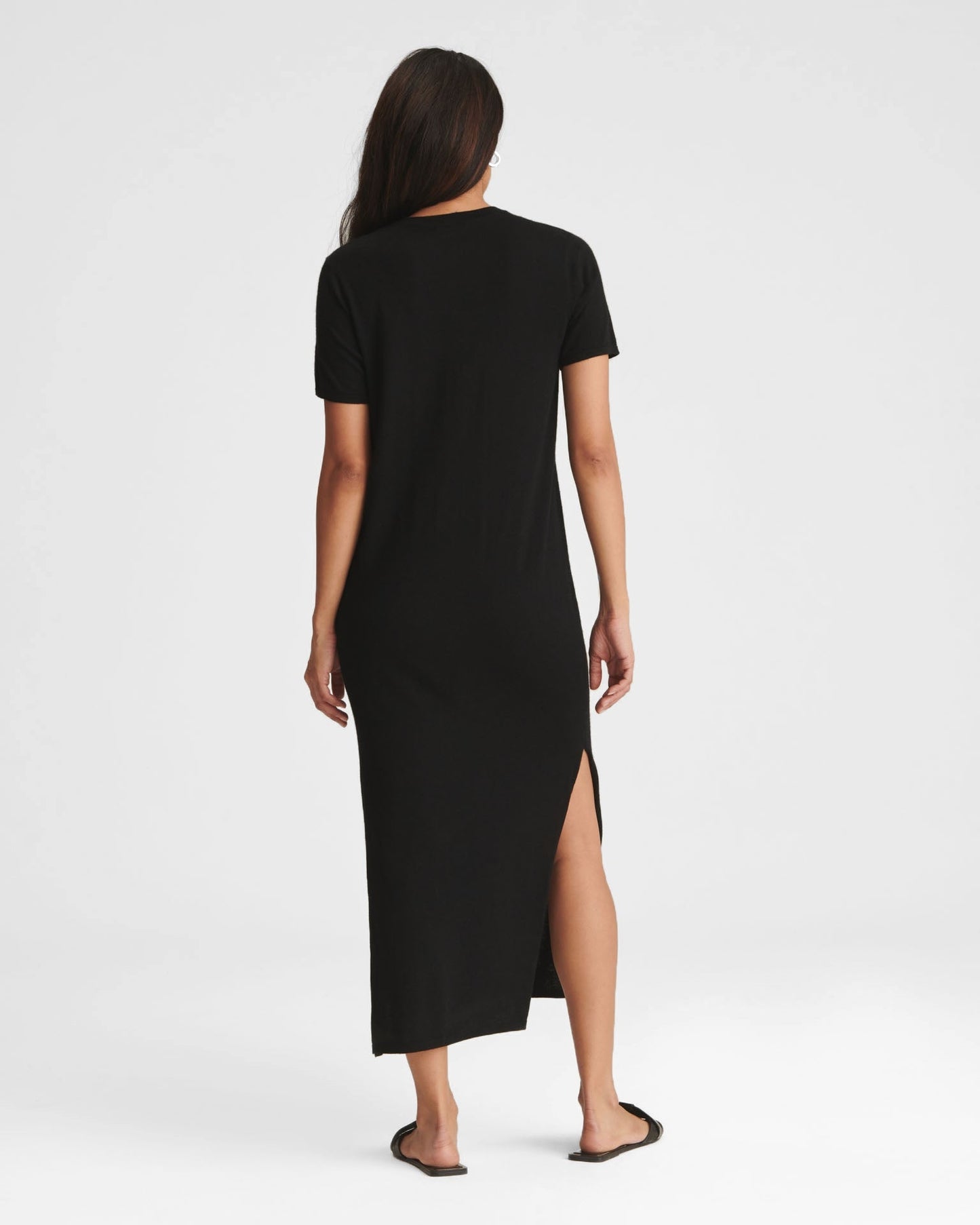 Super Fine Cashmere T-Shirt Dress