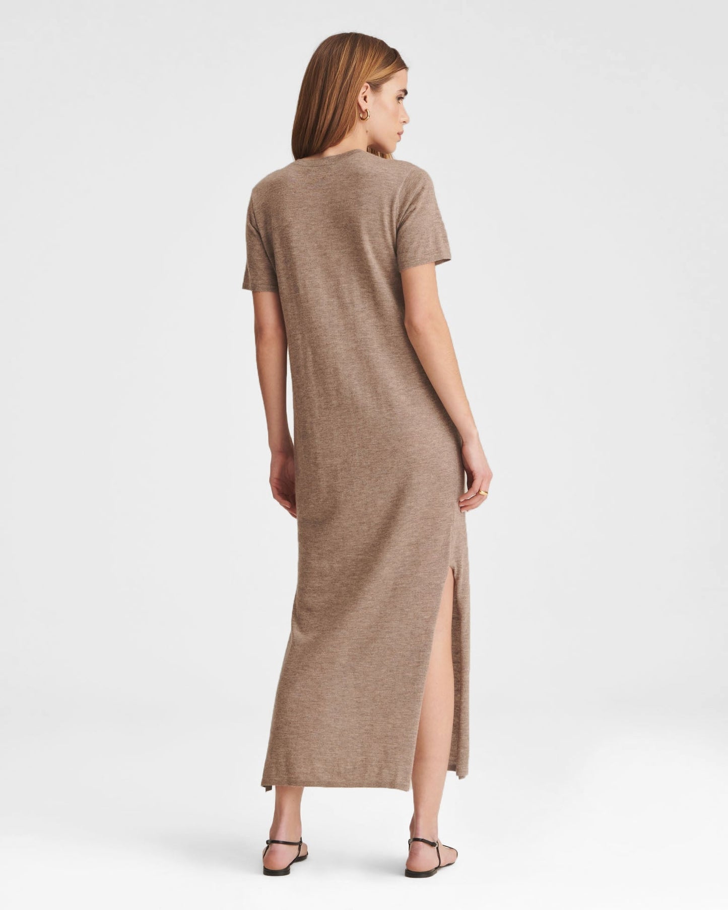 Super Fine Cashmere T-Shirt Dress