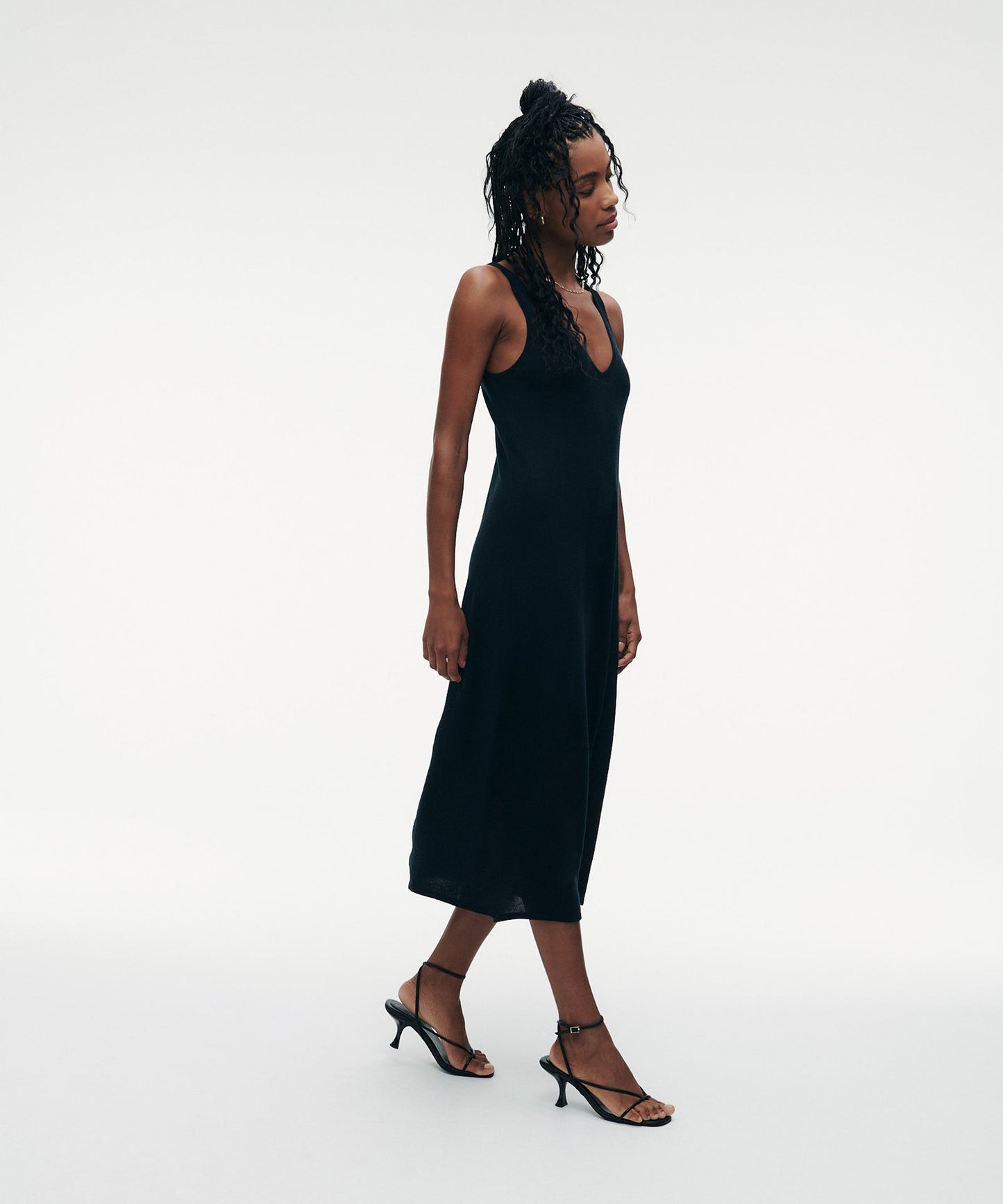 Super Fine Cashmere Tank Dress