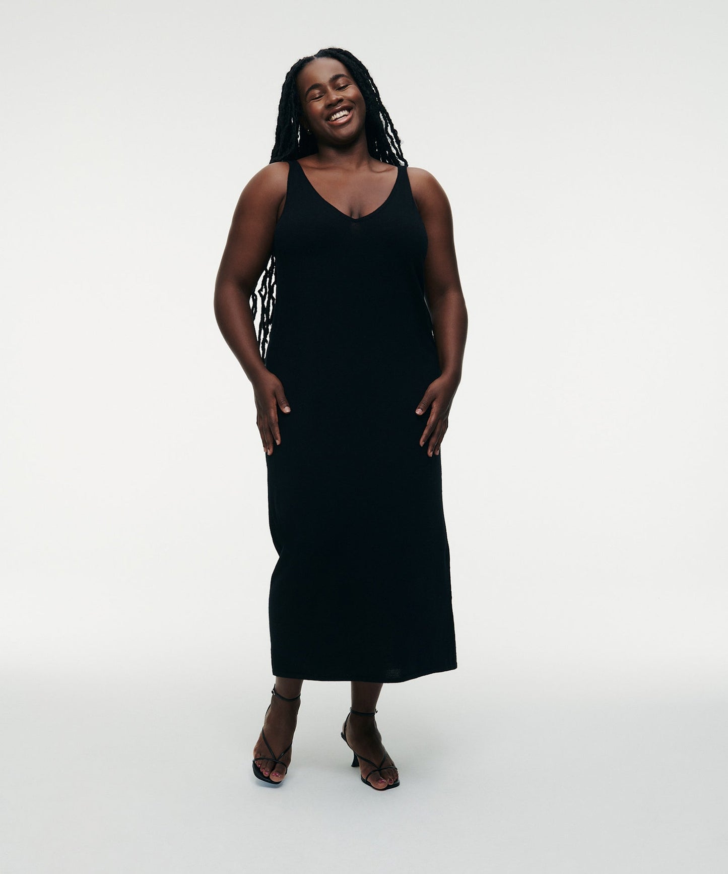 Super Fine Cashmere Tank Dress