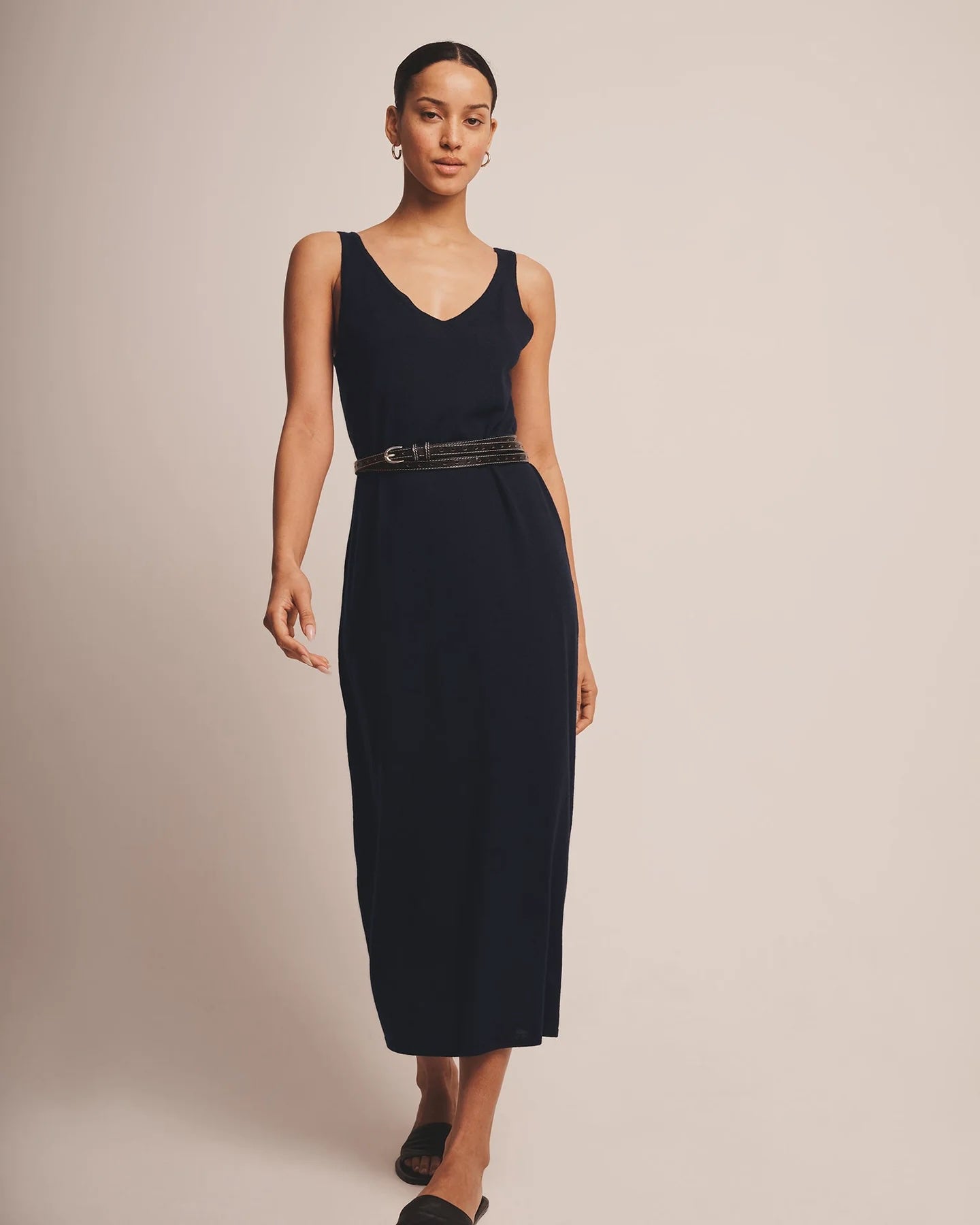 Super Fine Cashmere Tank Dress