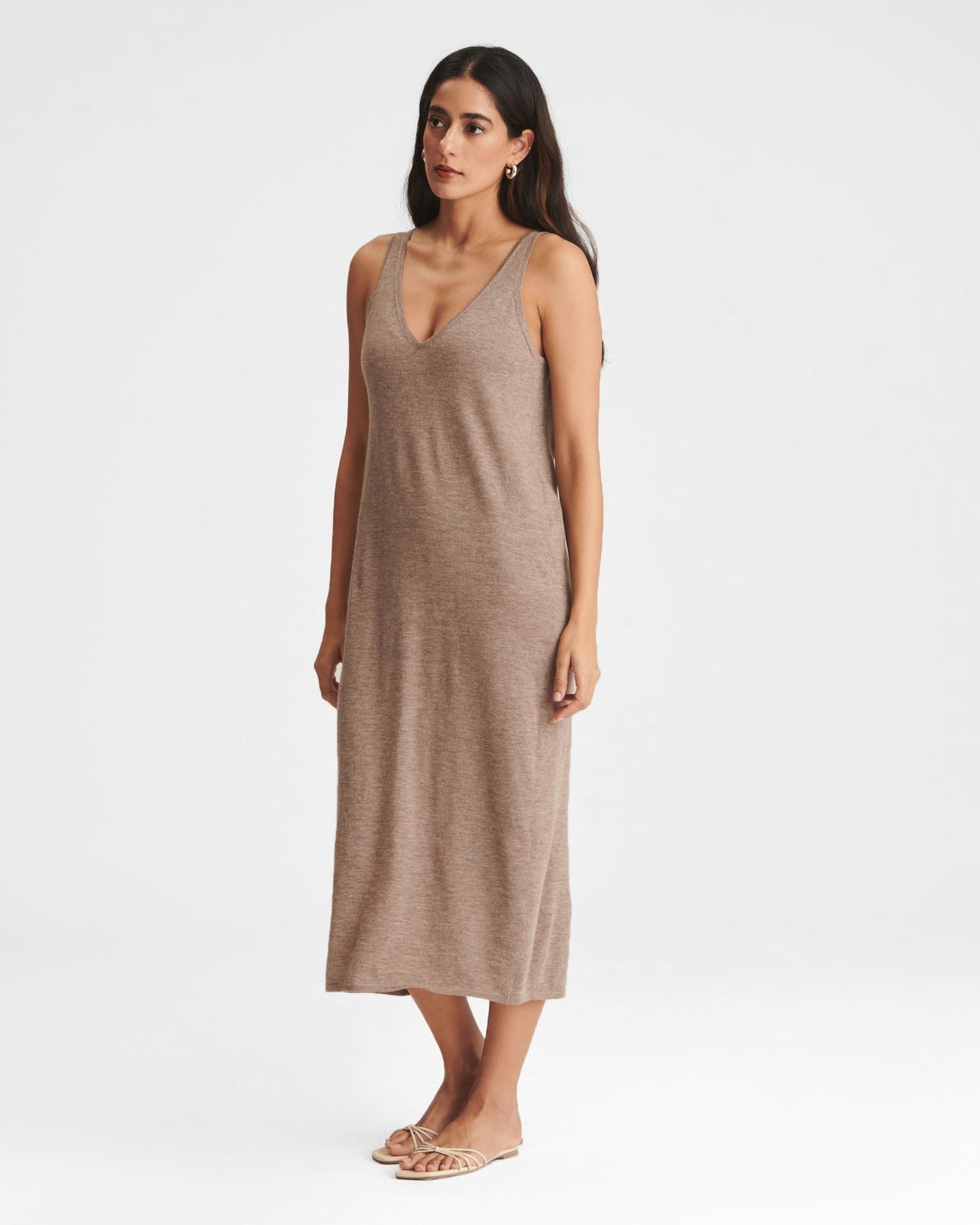 Super Fine Cashmere Tank Dress