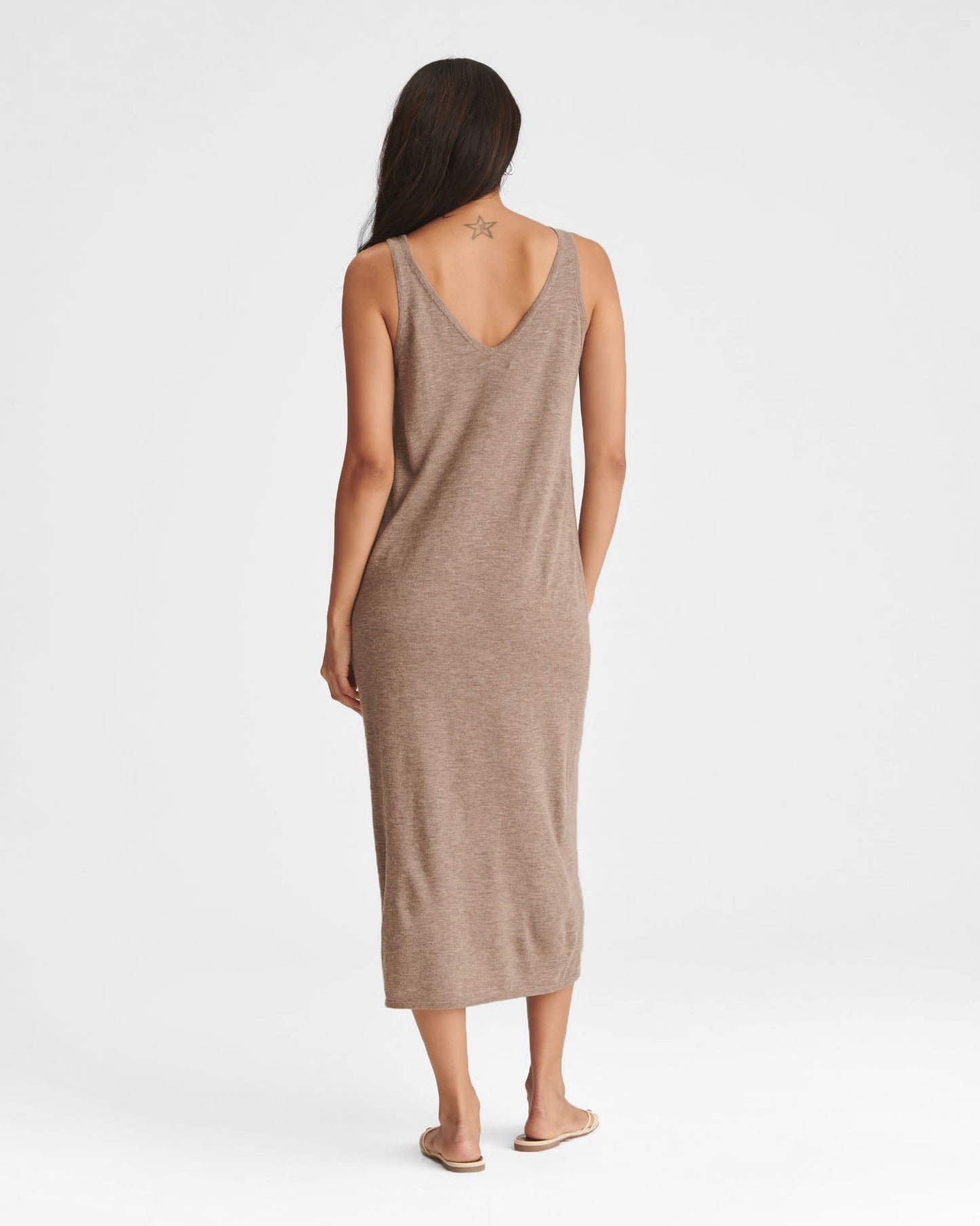 Super Fine Cashmere Tank Dress