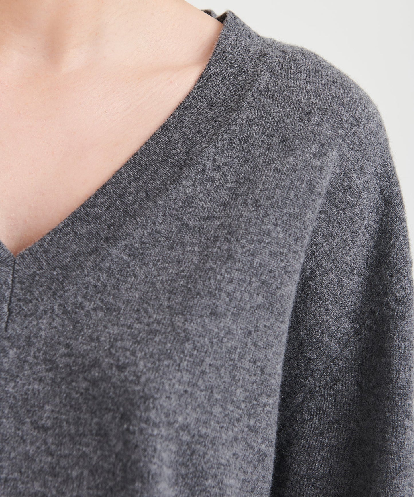 Signature Cashmere V-Neck Dress
