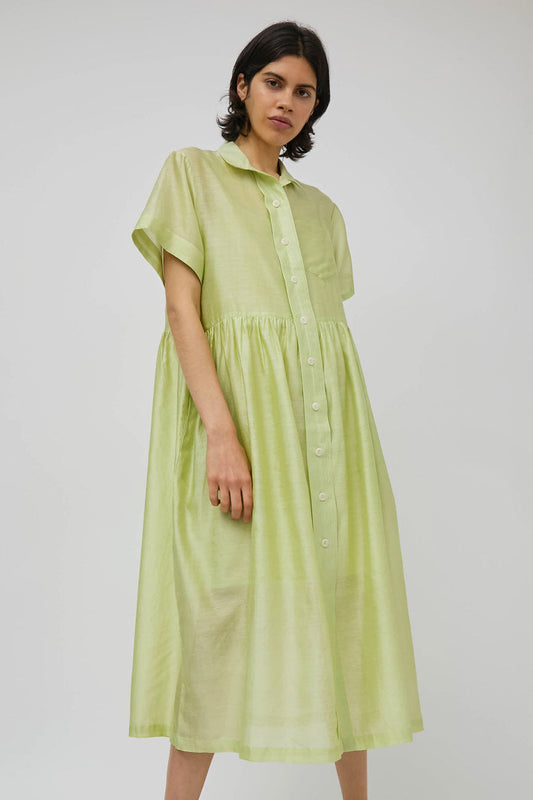 NYMANE Stockholm Dress in Lime