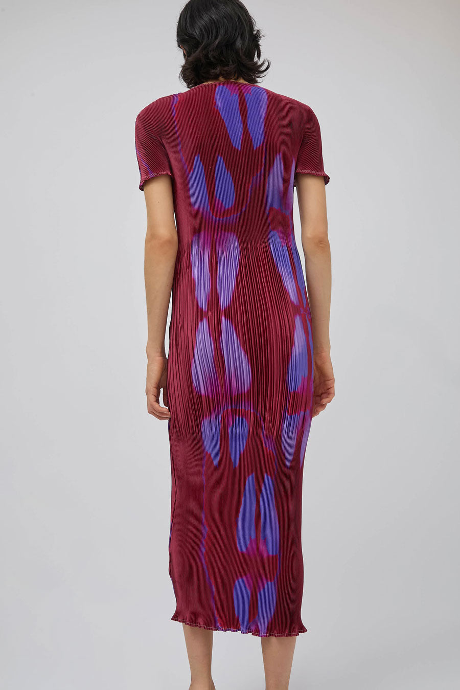 Nin Studio Aphrodite Dress in Violet Print