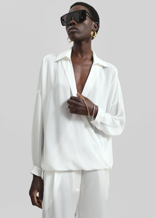 Roseau Blouse - White
