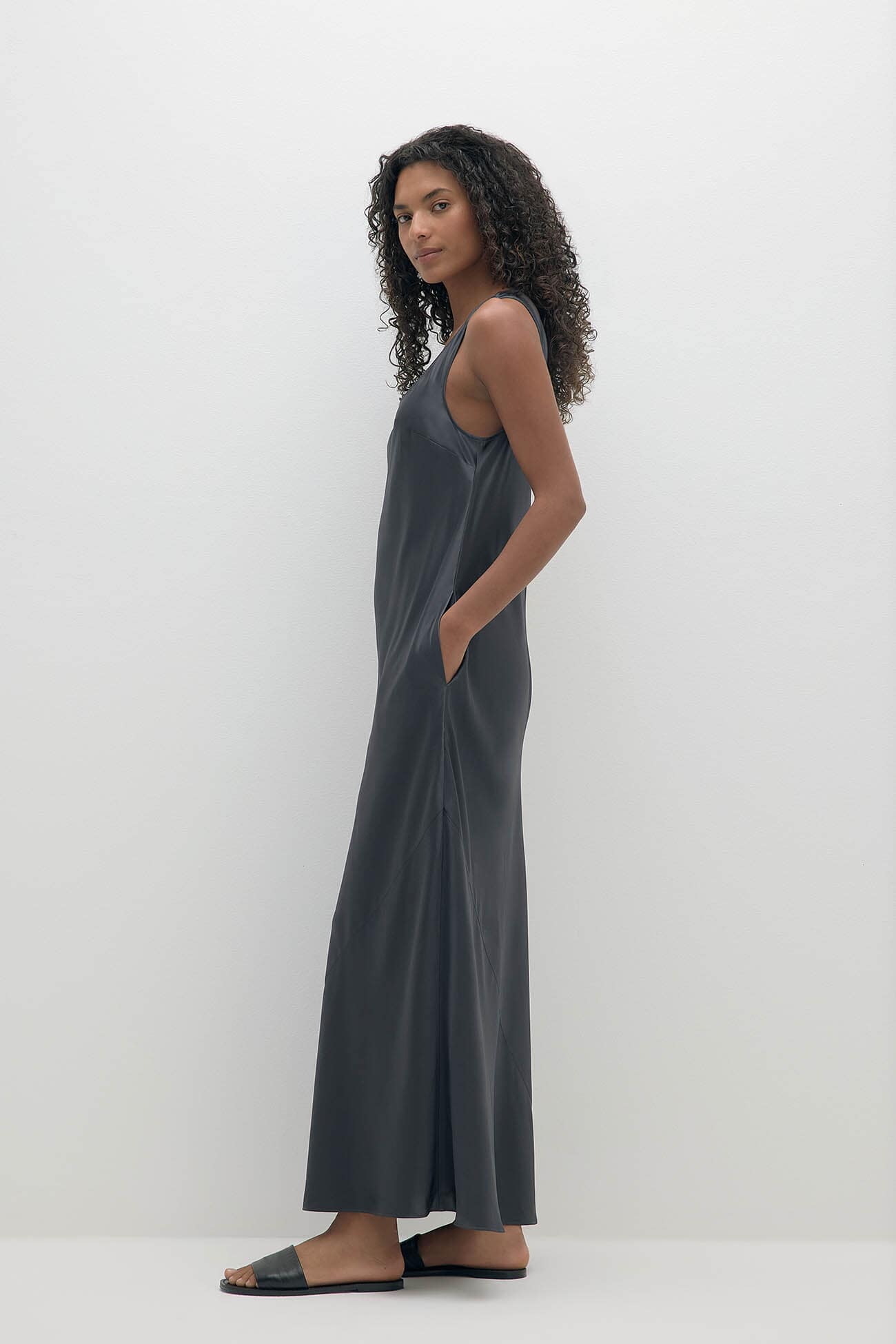 ROSALYN SILK MAXI DRESS