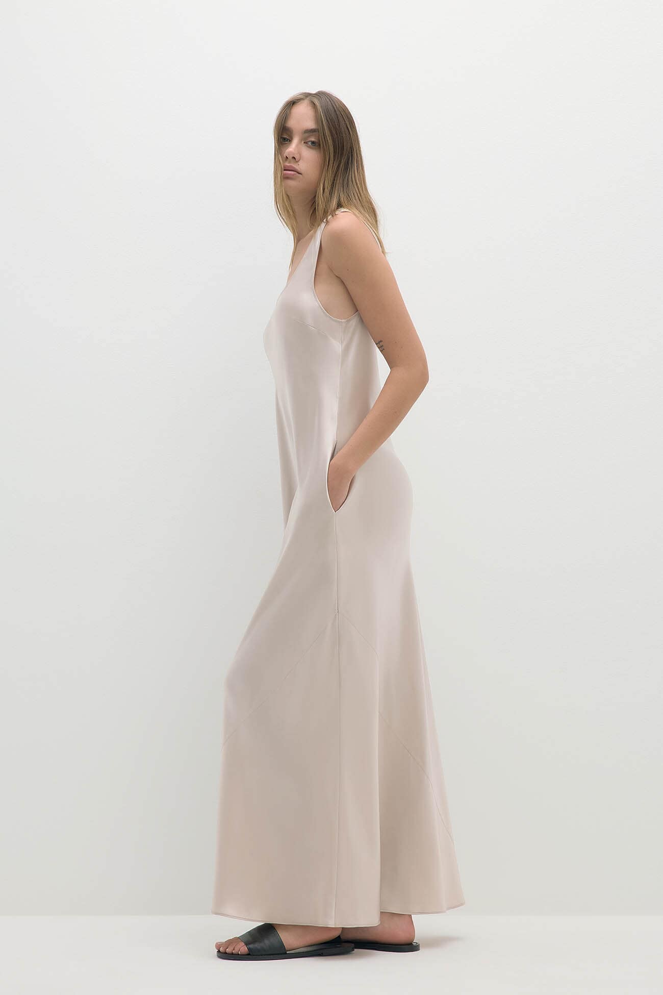 ROSALYN SILK MAXI DRESS