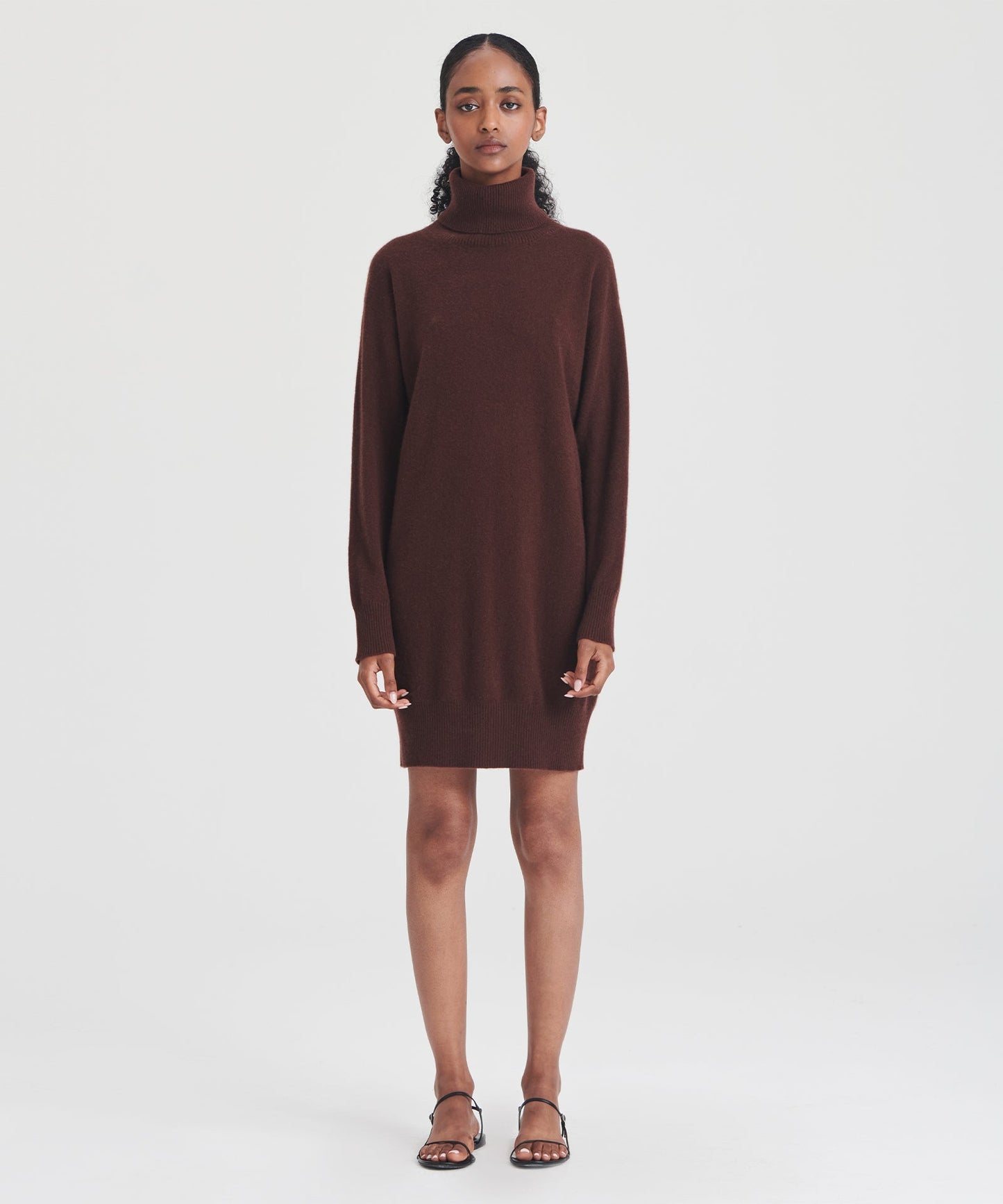 Signature Cashmere Turtleneck Dress