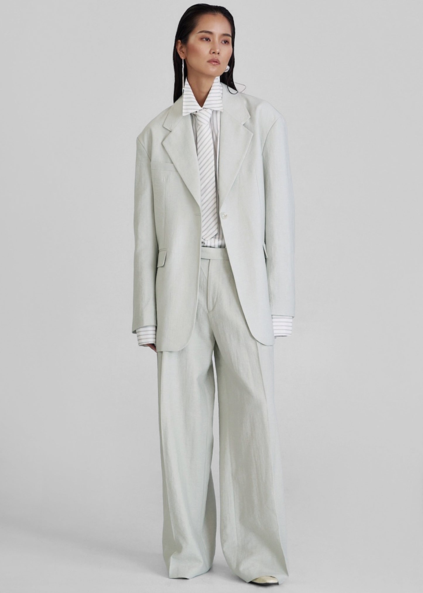 Yasmine Oversized Blazer - Mint