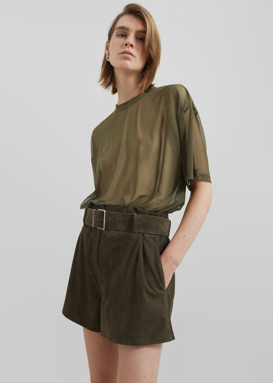 Zolli Mesh Tee - Khaki